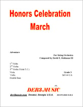 Honors Celebration March Orchestra sheet music cover